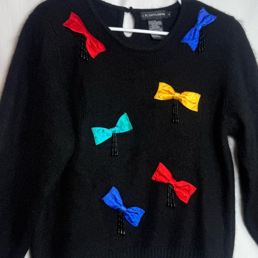 VTG 80/90s Silk/Wool I B Diffusion Sweater size L